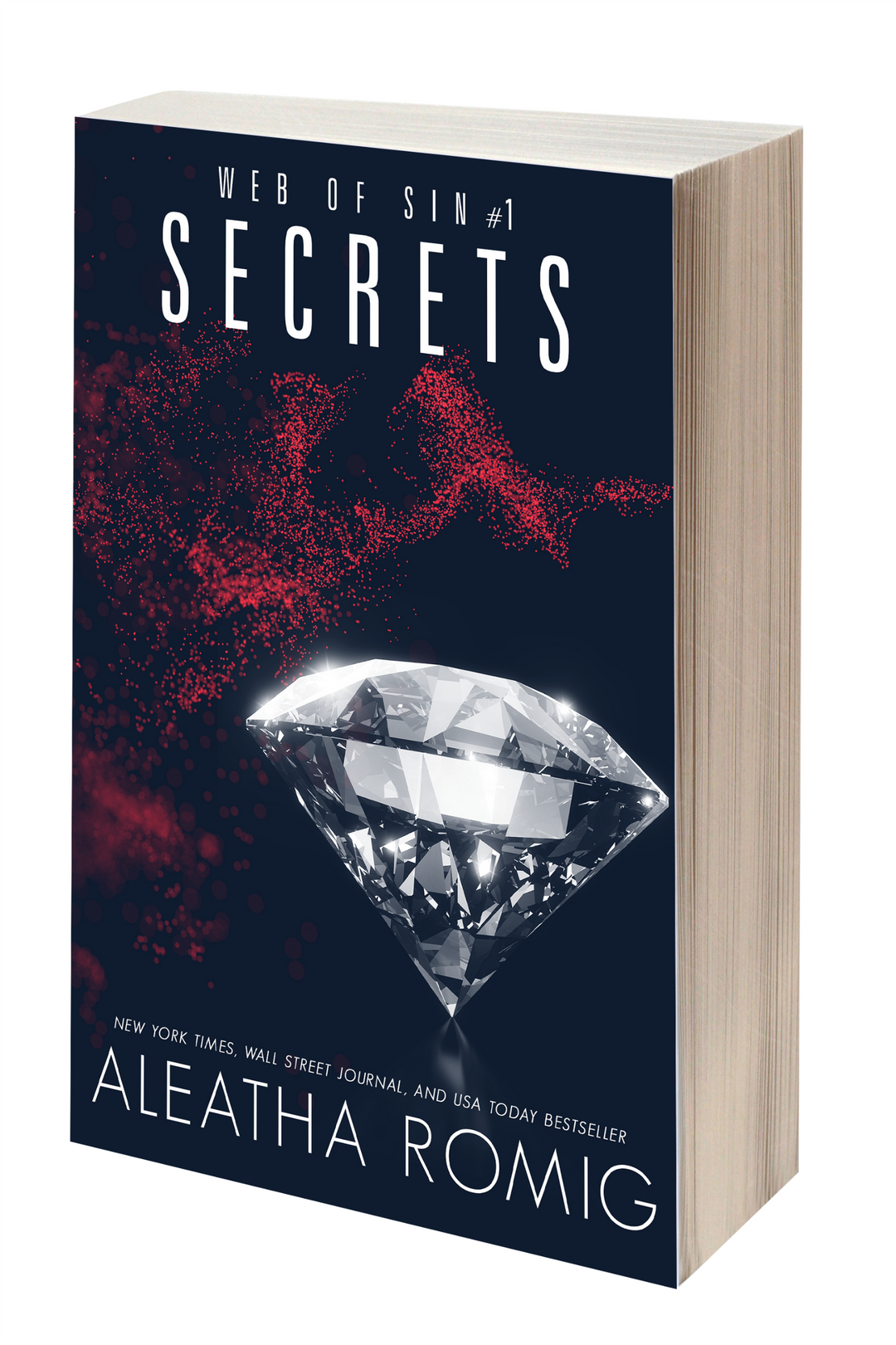Secrets (book 1 Web of Sin - book 1 Sparrow Webs) Signed paperback