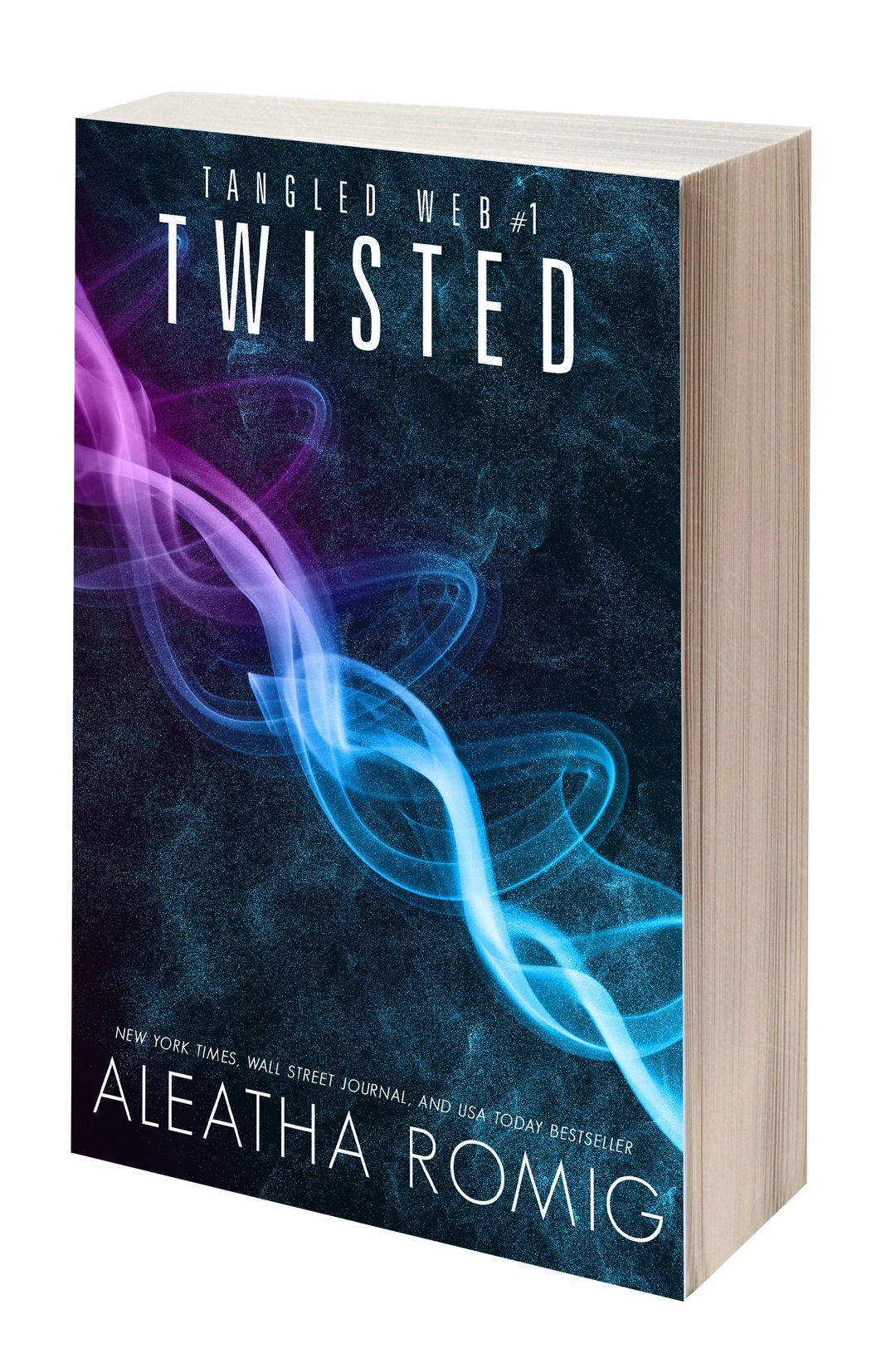 Twisted (book 1 Tangled Web - book 4 Sparrow Webs) out of print cover Signed paperback