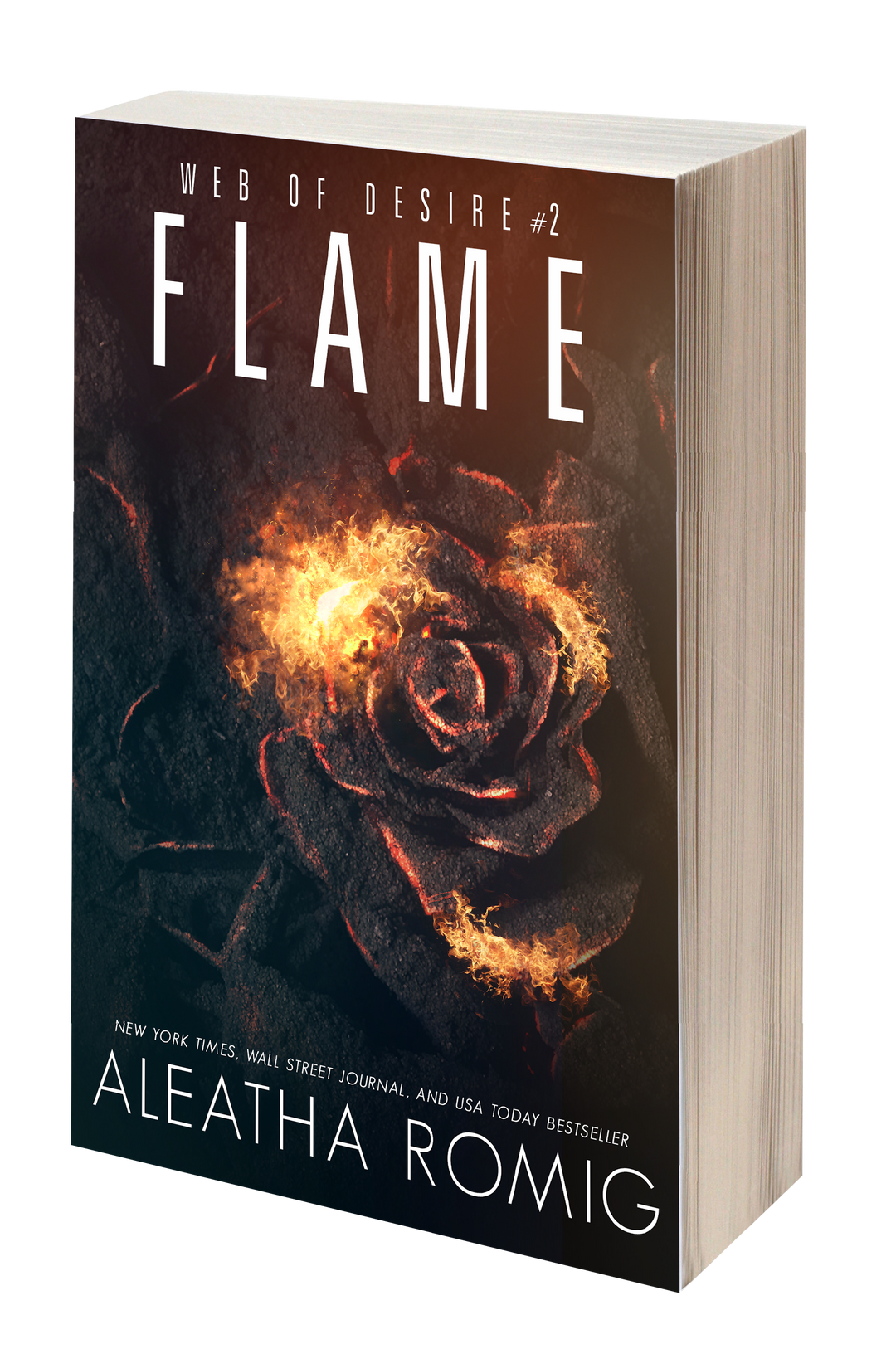 FLAME (book 2 Web of Desire - book 8 Sparrow Webs) Signed Paperback