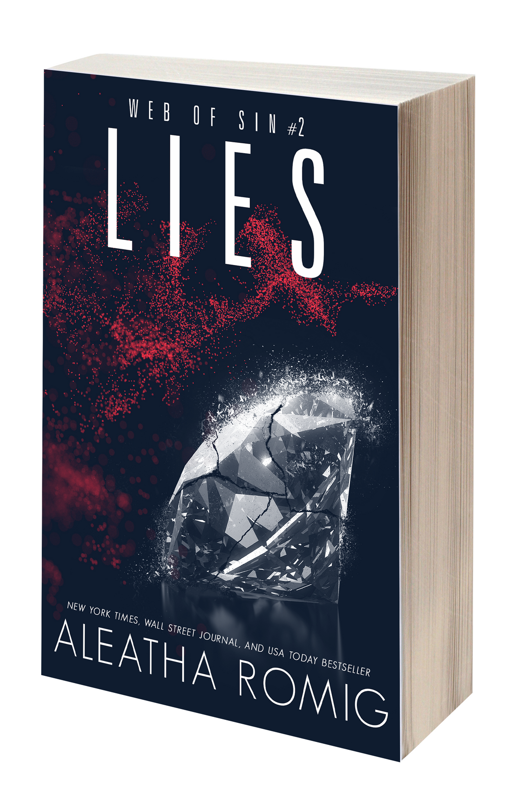 LIES (book 2 Web of Sin - book 2 Sparrow Webs) Signed Paperback