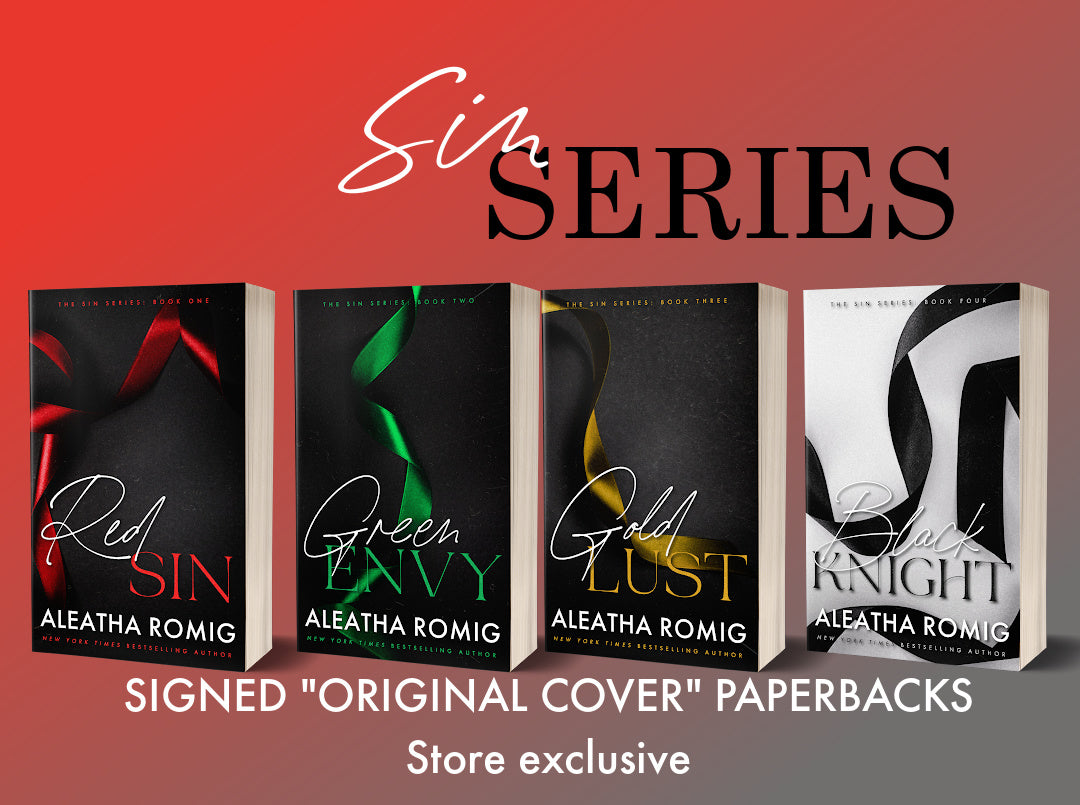 Sin Series - signed out of print covers