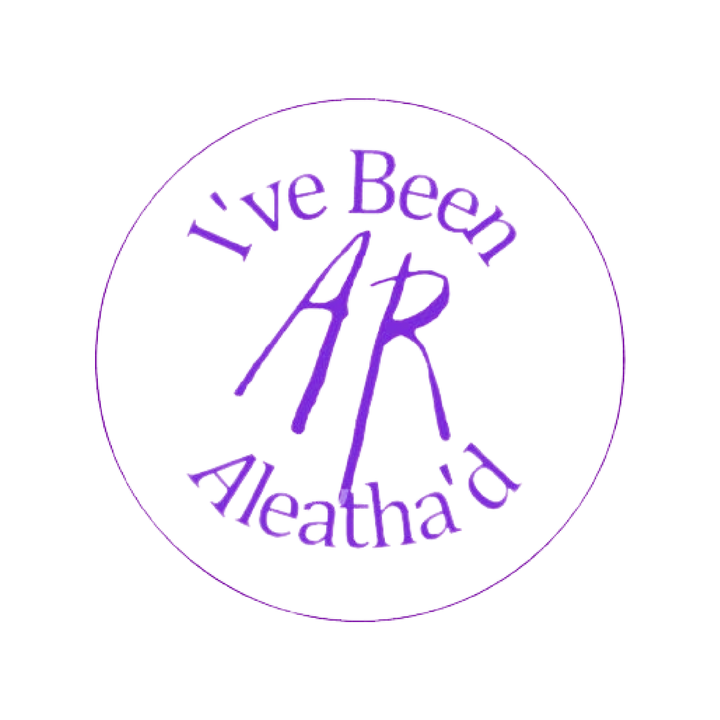 I've been Aleatha'd Tote purple