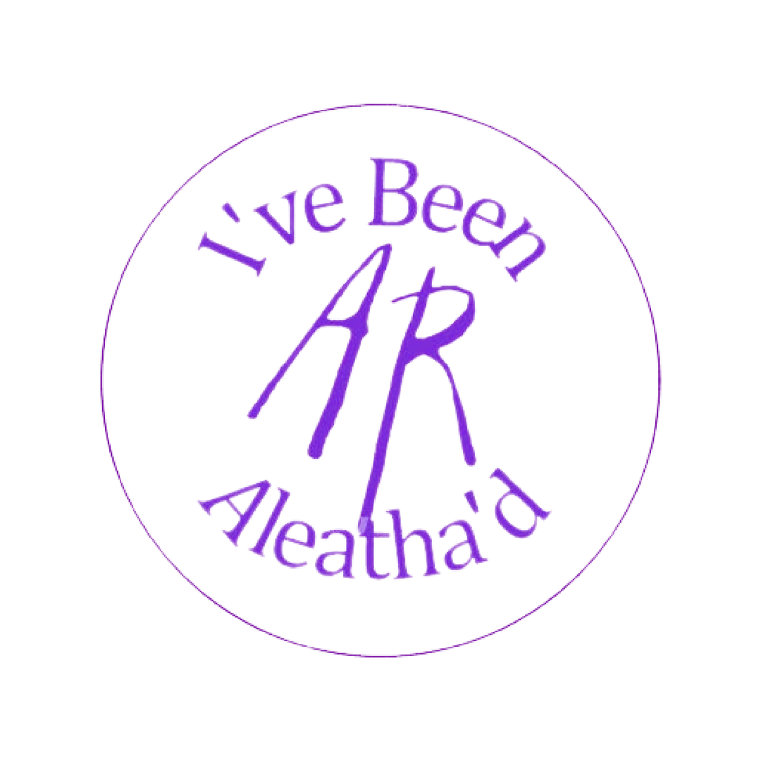 I've been Aleatha'd Tote purple