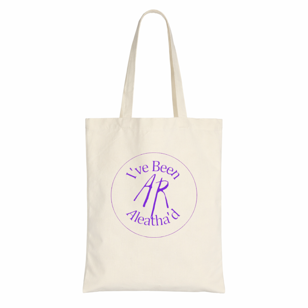 I've been Aleatha'd Tote purple